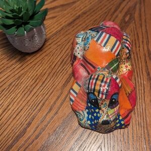 Patchwork Quilt Heavy Puppy Dog